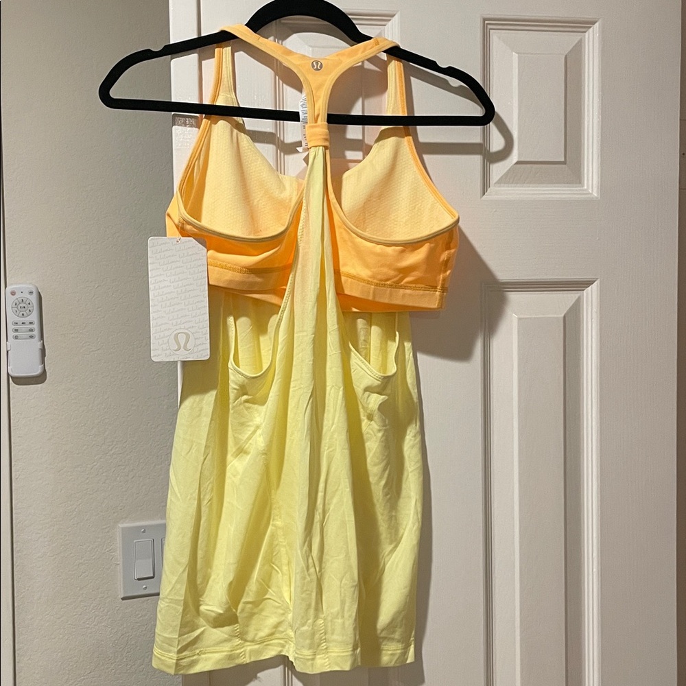 Lululemon Athletica Yellow and Orange Tank Top - Picture 6 of 7